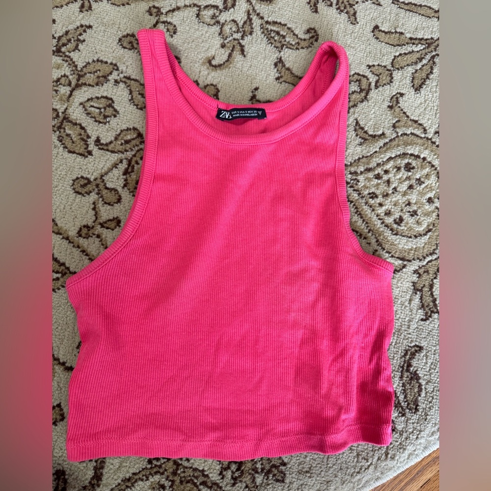 Zara pink tank
